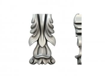 Corbels (KR_0557) 3D model for CNC machine